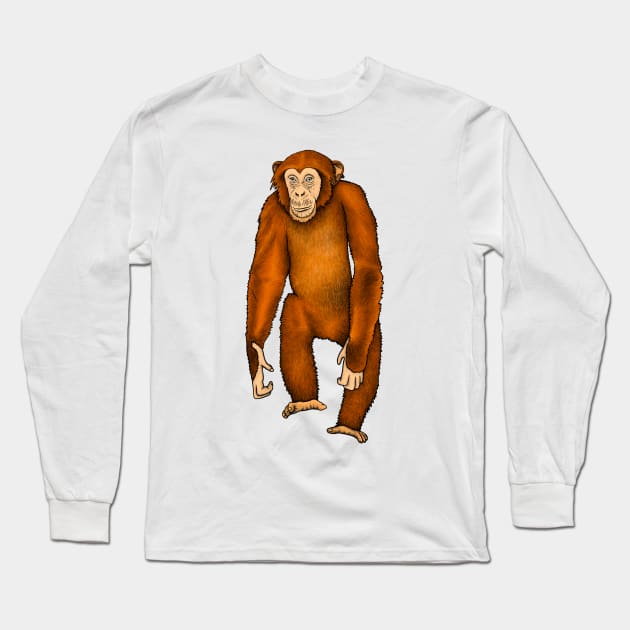 Ape Long Sleeve T-Shirt by Akman